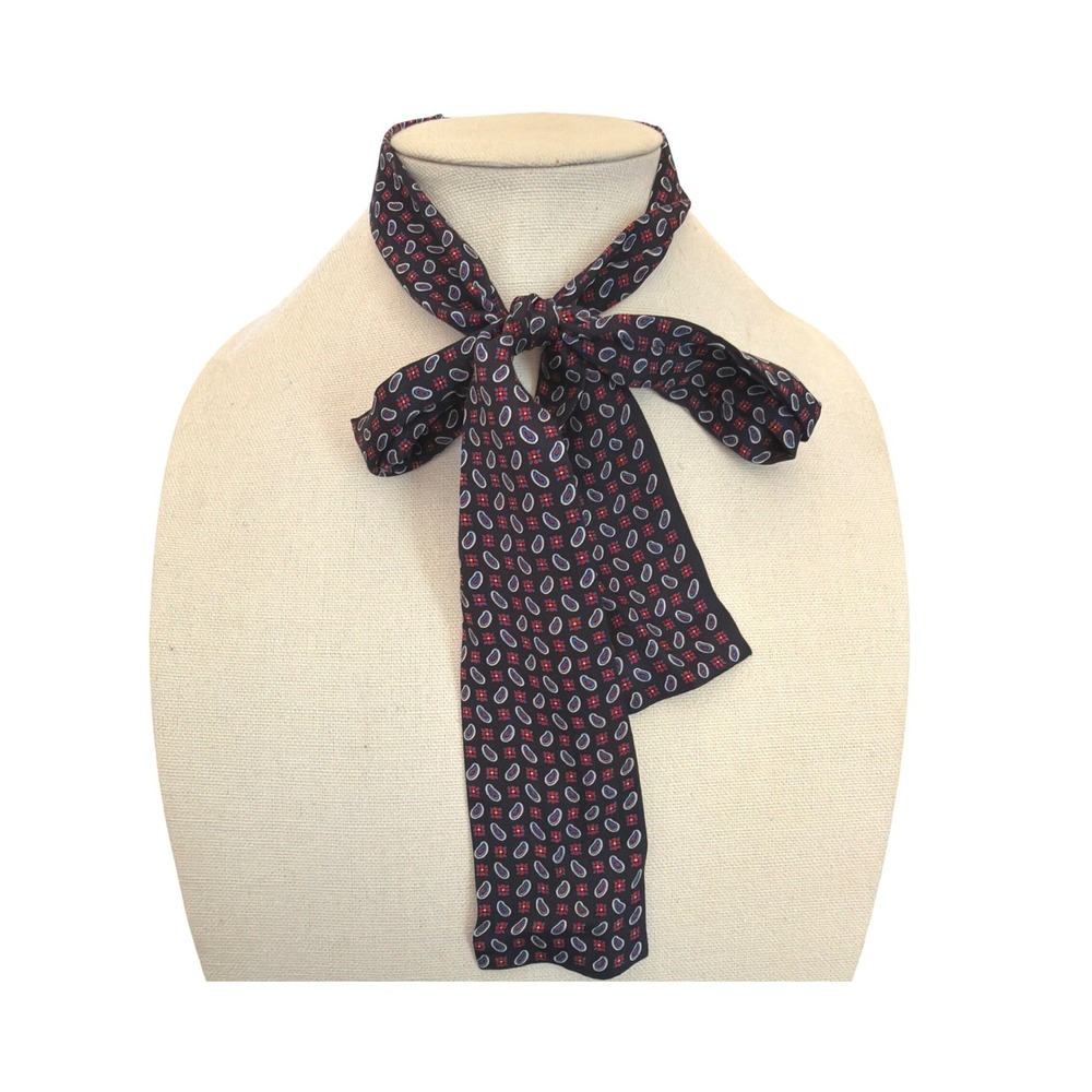 Vintage The Specialty House Necktie Scarf Dark Academia Preppy Mod